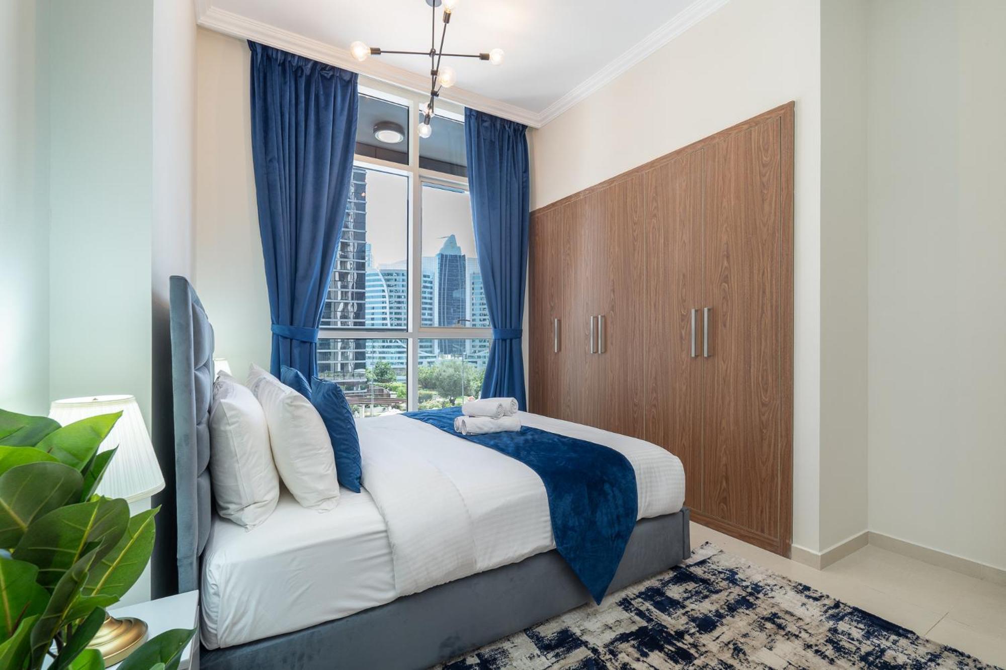 Dunya Tower Luxury And 2 Min Walk To Dubai Mall And Burj Khalifa In Heart Of Downtown Exterior foto